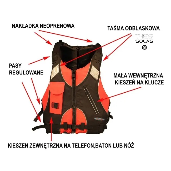 Kamizelka MQ Środek asekuracyjny Aquarius