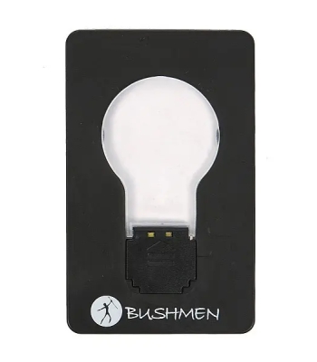 LAMP CARD lampka podróżna Bushmen