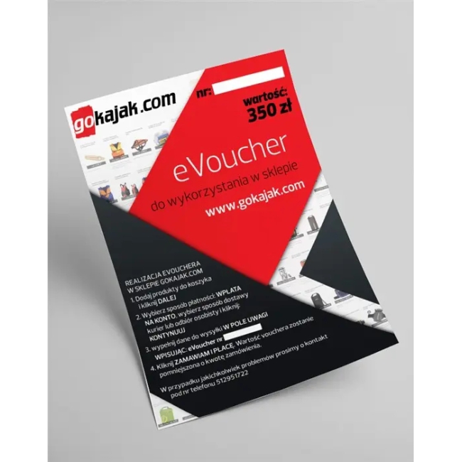Voucher (karta podarunkowa) - 2000zł