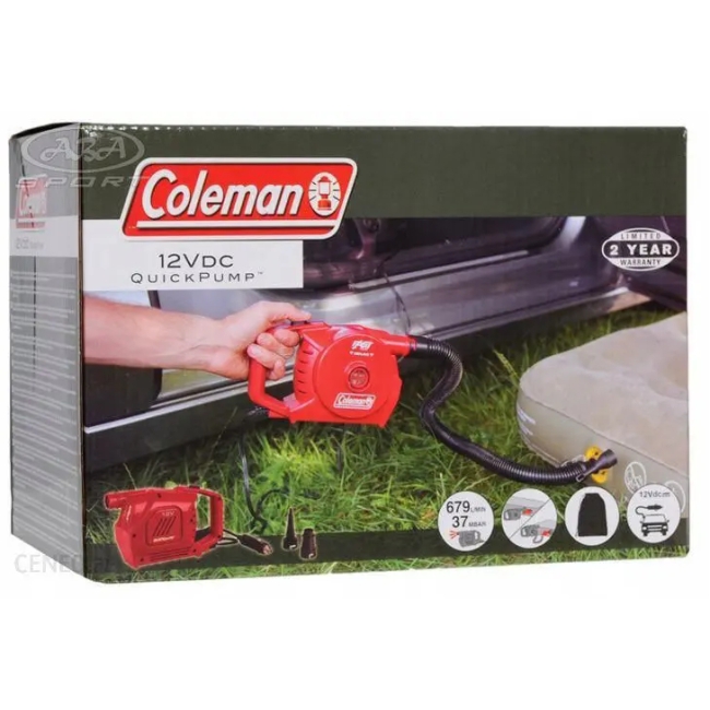 Pompka elektryczna 12V firmy Coleman