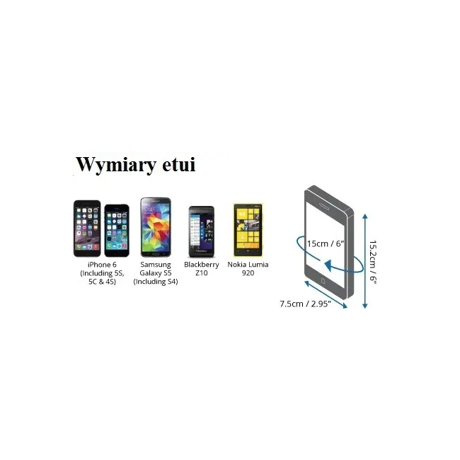 Etui na telefon Small Phone Case Over Board