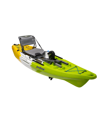 Kajak FLASH PD Feel Free typu crossover fish ‘n fun z napędem nożnym i systemem pedałów Rapid Drive