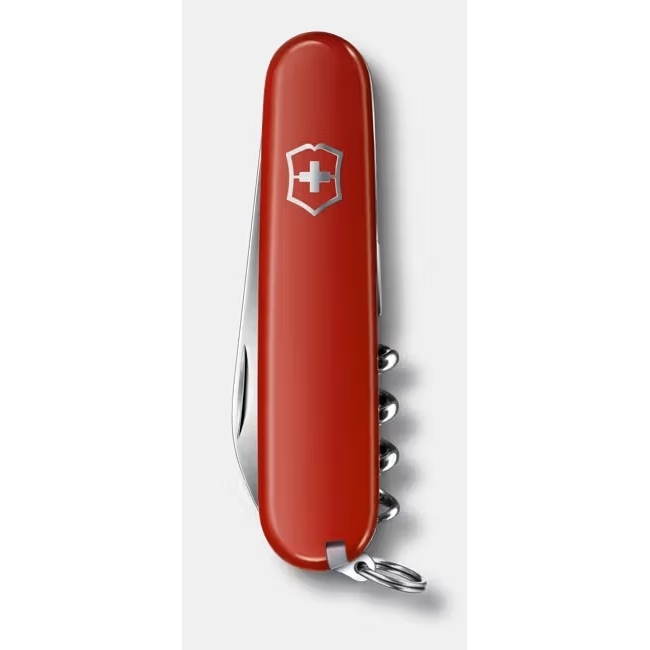 Scyzoryk Waiter od Victorinox średniej wielkości z korkociągiem czerwony