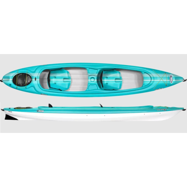Kajak Alliance 136 T Tandem Turkus/White marki Pelican